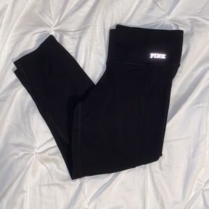 Pink Cropped Athletic leggings